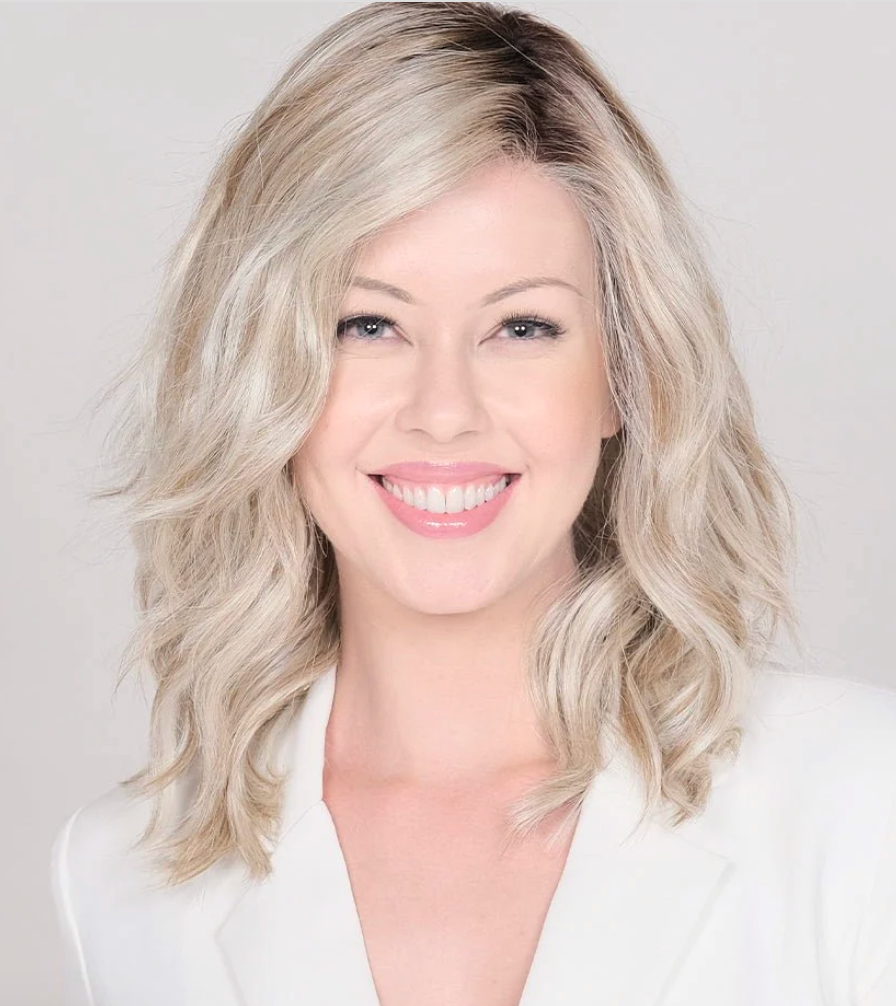 Belle Tress Hand-Tied Dalgona 16" - Rootbeer Float Blonde