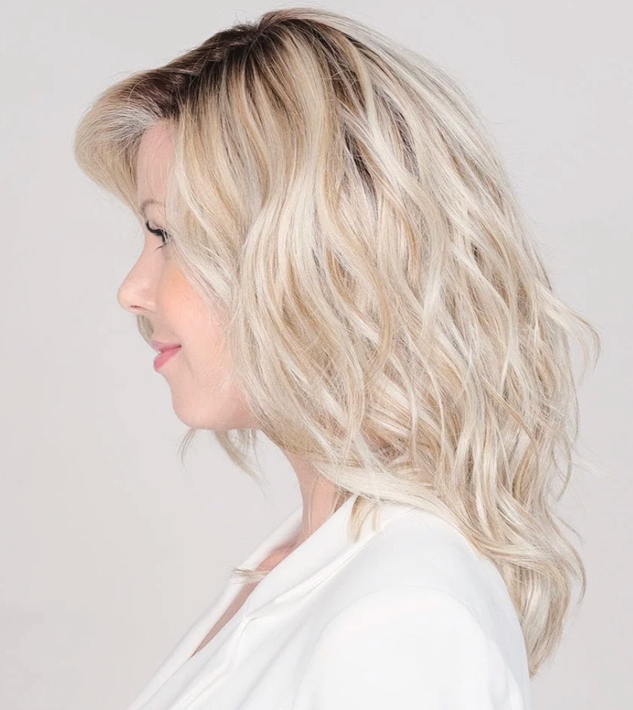 Belle Tress Hand-Tied Dalgona 16" - Rootbeer Float Blonde